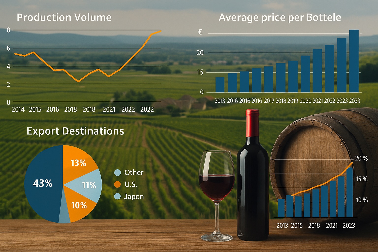 Économie des Vins de Bourgogne : entre rareté, valeur et dynamique des marchés mondiaux