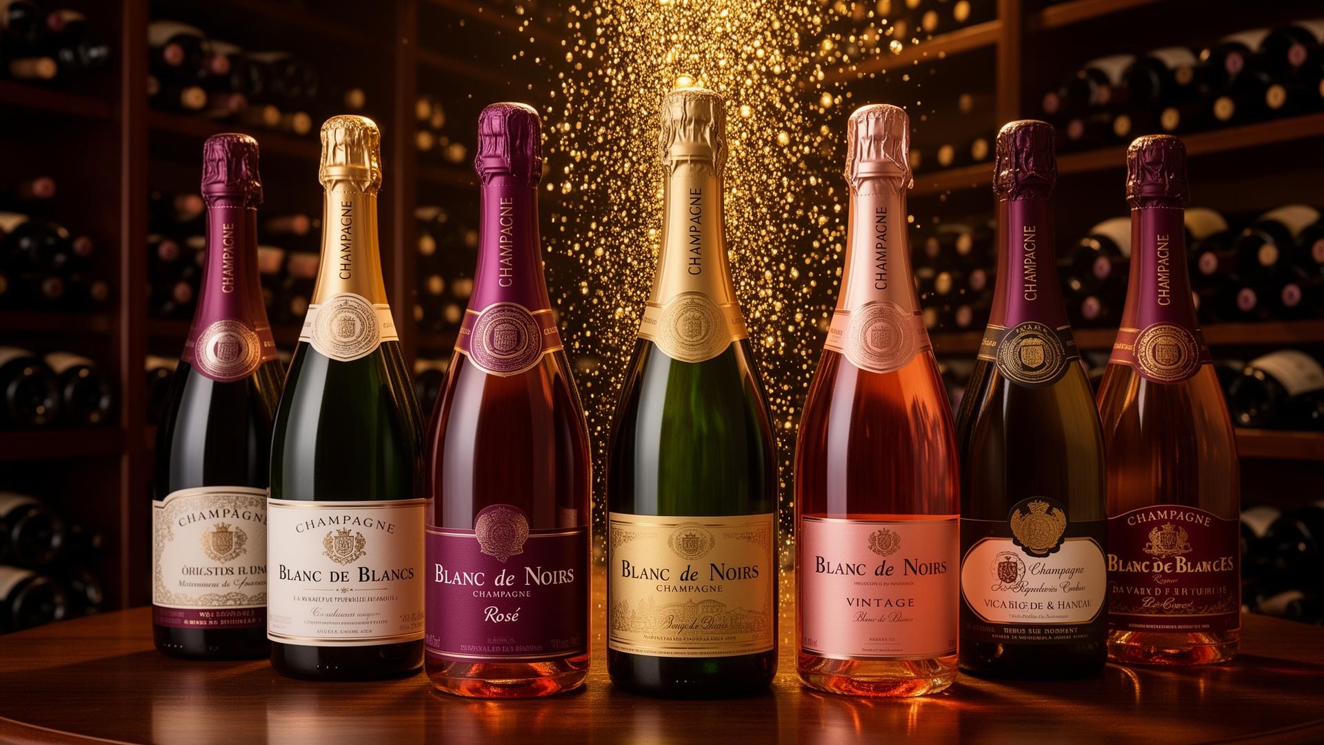 Les différents champagnes qui existent : guide complet pour comprendre les styles, cépages et catégories