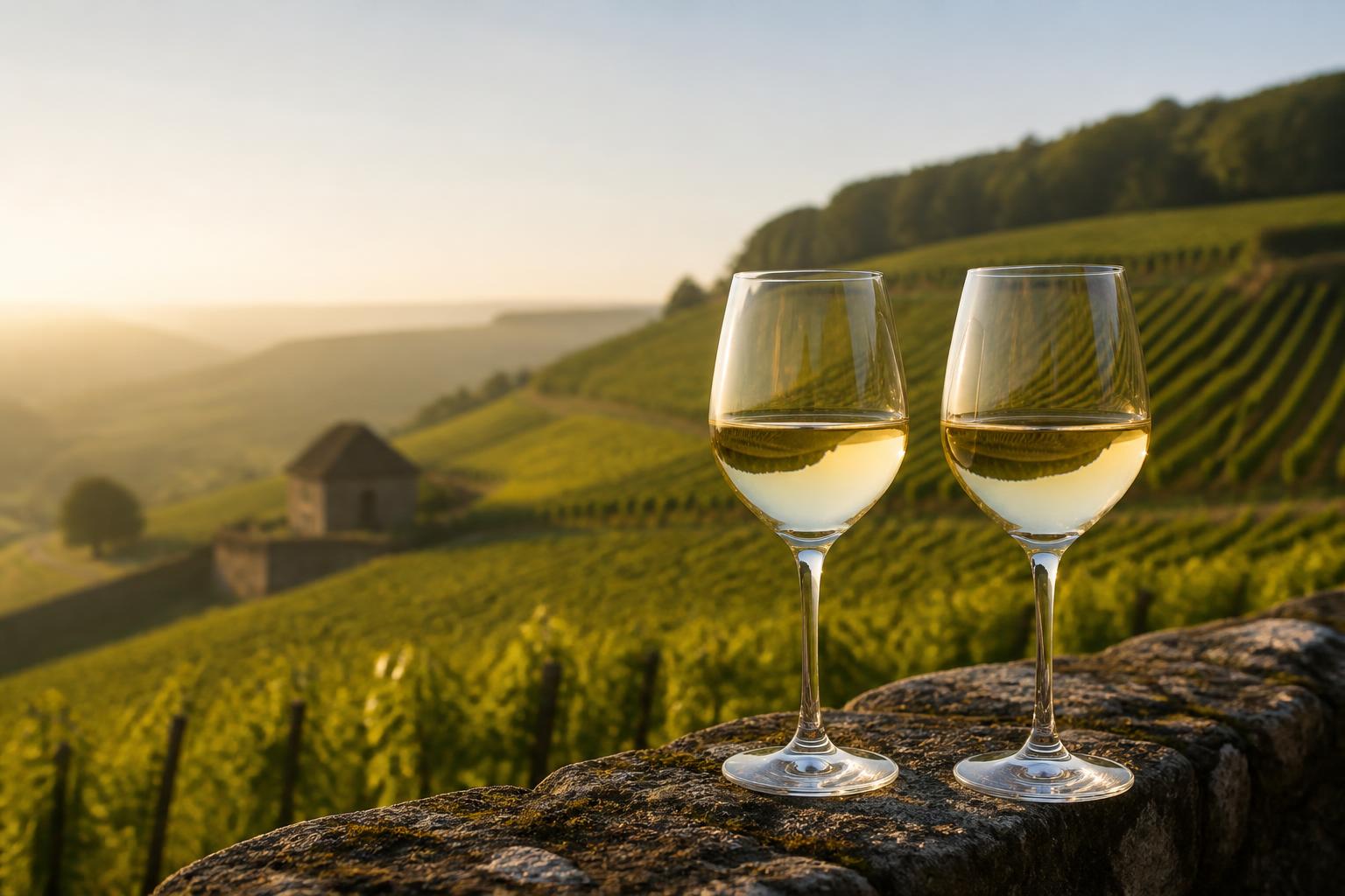 Cépages blancs de Bourgogne : Chardonnay, Aligoté et grands terroirs