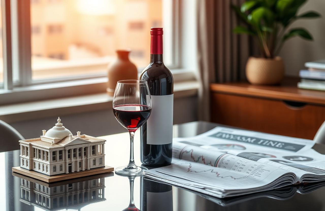 Investissement dans le vin, la bourse et l'immobilier : une stratégie complète pour développer son patrimoine